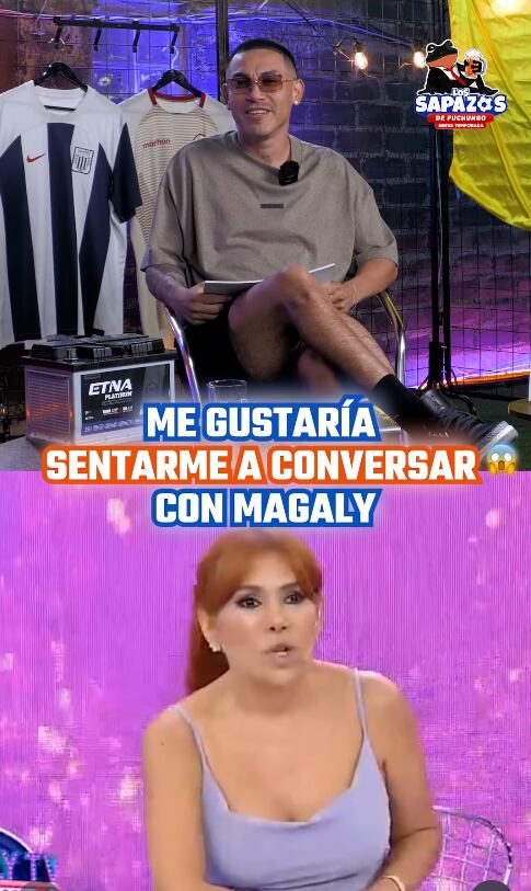 Jean Deza dice que no conoce a Magaly y le gustaría ir a su set para ser entrevistado.