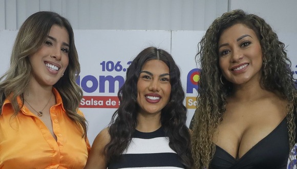 Yahaira Plasencia, Brunella Torpoco y Paula Arias serán 'Divas de la salsa'.