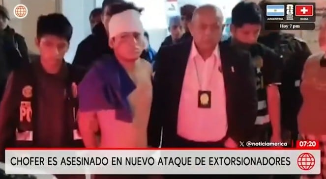 Byron Fabricio Chero Márquez (19), chofer de la moto, fue capturado.