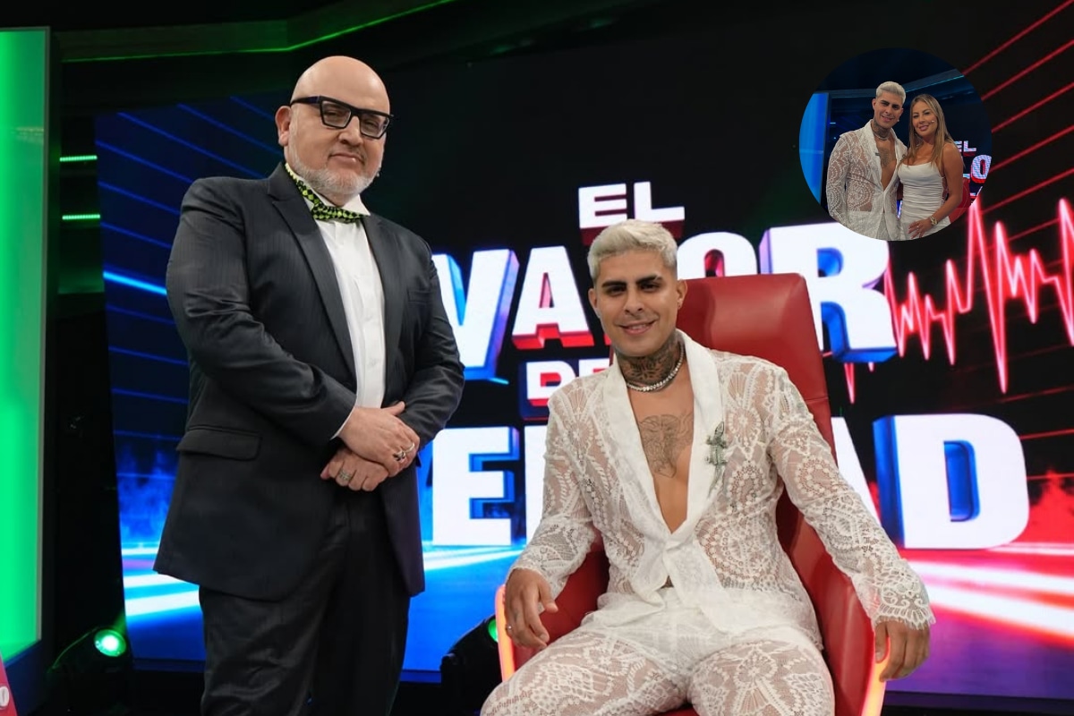 Pareja de Pamela López, Paul Michael es el primer participante que pierde en El Valor de la Verdad esta temporada. (@elvalordelaverdadoficial)