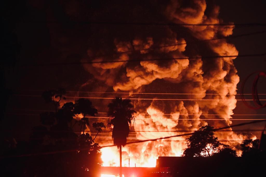 Incendio. Foto: César Grados/@photo.gec