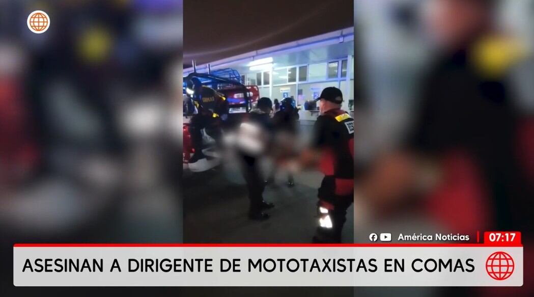 El crimen ocurrió frente a varias personas en el paradero Santa Rosa.