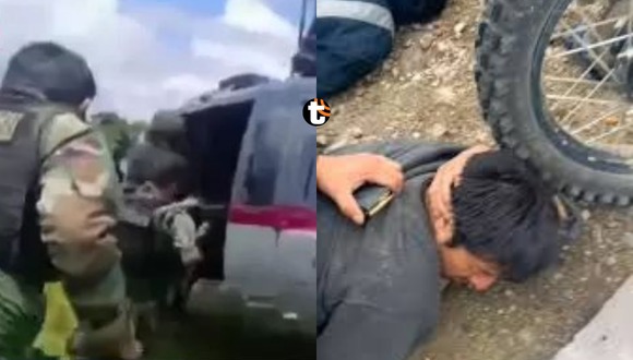 TROME | Grupo armado vestido de policías irrumpe en mina y hiere a cinco agentes. Video: Difusión