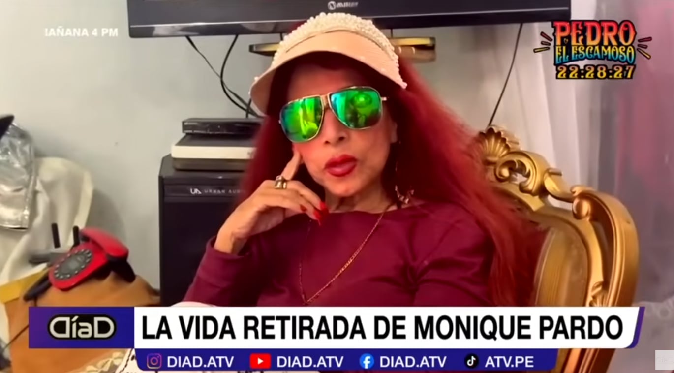 Monique Pardo vive sola, una persona le limpia su casa y sufre insuficiencia cardíaca tricúspidea.