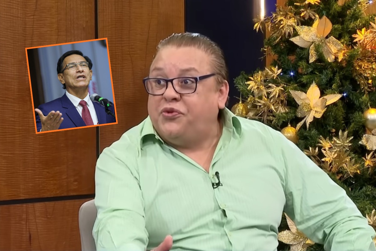 Richard Swing se pronunció sobre la condena a Martín Vizcarra. /(Willax / @gec)