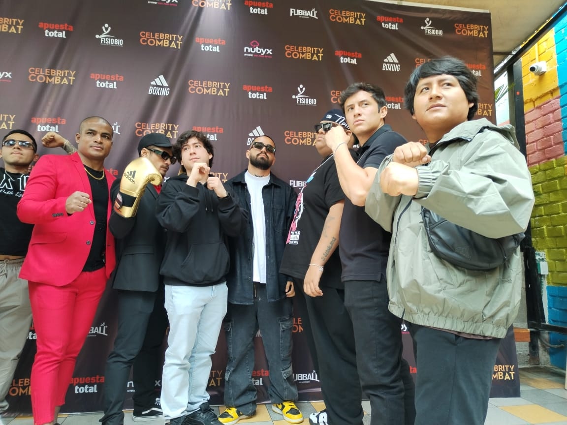 Todo listo para las peleas de las celebridades. (Difusión)