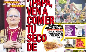 ‘¡PAPA VEN A COMER TU SECO DE CABRITO!’