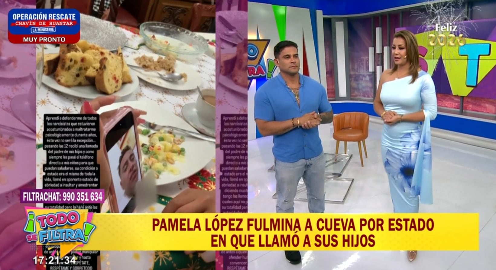 Karla Tarazona entiende la posición de Pamela López tras enfrentamiento con Christian Cueva en Navidad.