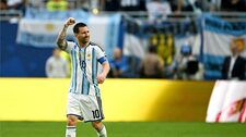 GOLAZO de Lionel Messi para abrir la cuenta en Argentina vs. Cabo Verde | VIDEO