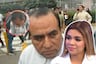 César Sánchez ‘escapa’ tras declarar por denuncia de Naldy Saldaña y le gritan: “¡Asqueroso!"