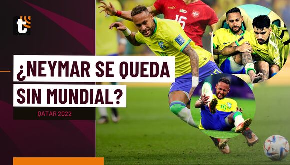 Tensión en Brasil: mira cómo evoluciona la lesión de Neymar