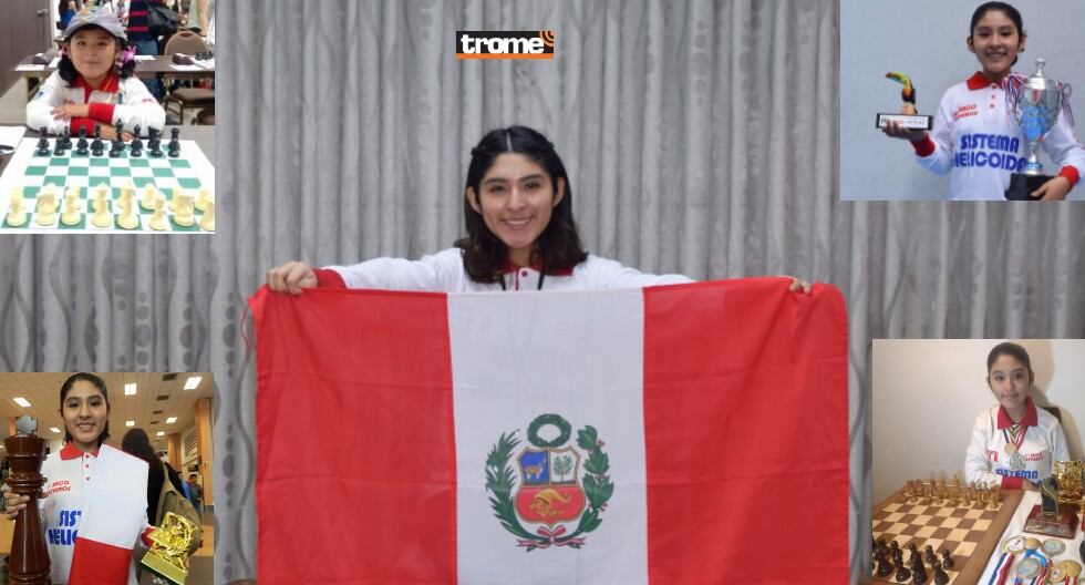 Trome conversó con Fiorella Contreras, peruana que ha logrado nueva medalla en un torneo panamericano de ajedrez. (Trome)