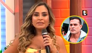 Ethel Pozo aparece EN VIVO con ojos llorosos tras ampay de Christian Domínguez: “Falló otra vez, estoy desilusionada”