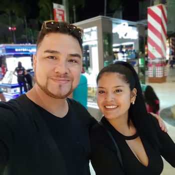 Carolina Jaramillo y Paul Flores