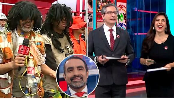 Periodista se disfraza de grupo terna