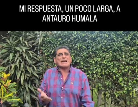 Carlos Álvarez responde de Antauro Humala tras carta notarial por imitación.
