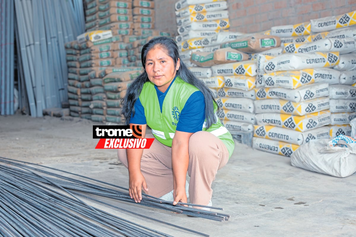 Lucinda, Trome de la Construcción. Foto: Fernando Sangama