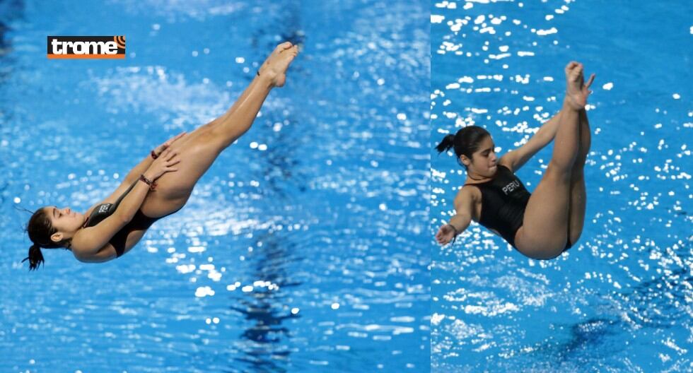 Orgullo blanquirrojo. A sus 14 años, Ana destaca como clavadista y acaba de ganar doble medalla de oro para el Perú. (Trome / Legado)