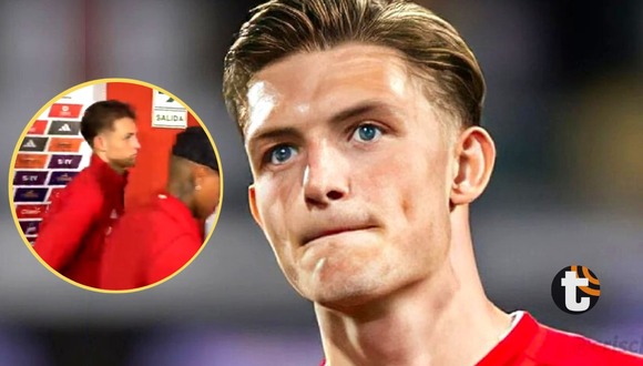 Oliver Sonne se marchó así del Estadio Nacional tras empate con Venezuela (Video: @GustavoCaldCab)