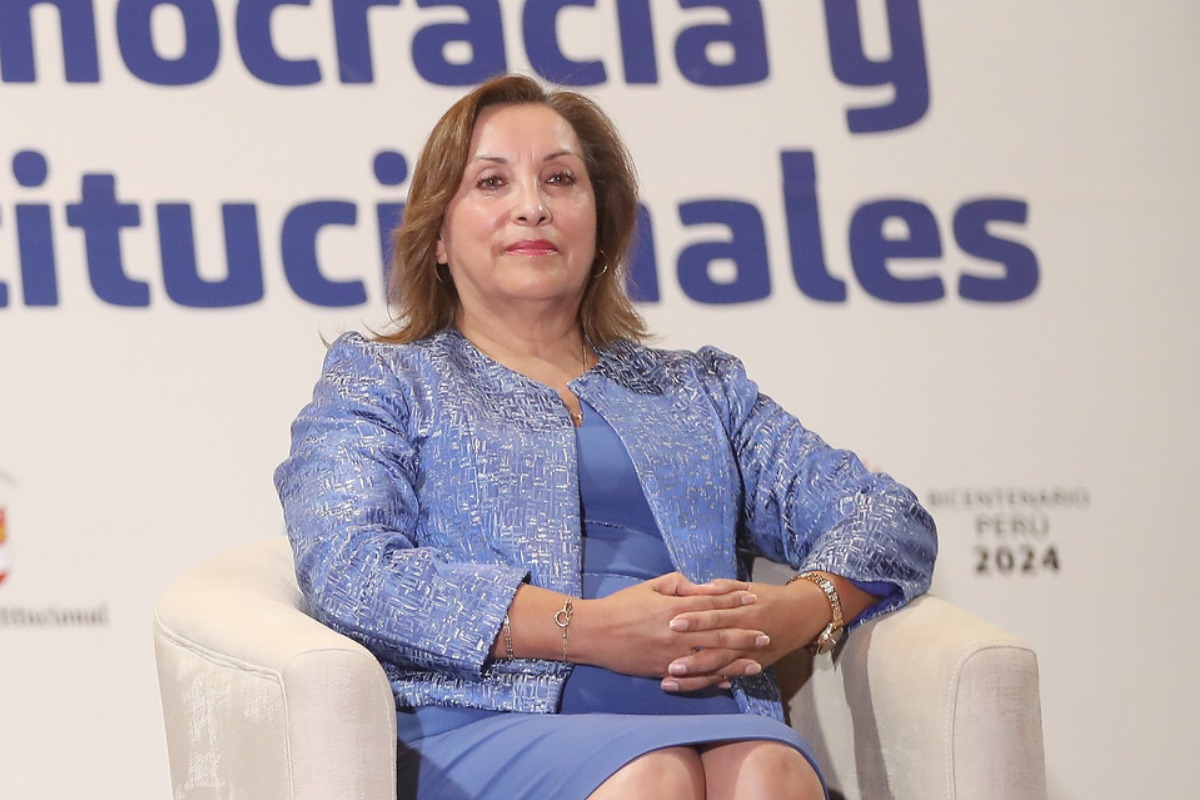 Dina Boluarte. Foto: EFE