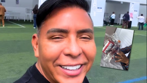 Edwin Sierra comparte un momento especial en las Elecciones 2026 (Video: @edwinsierralafuana)