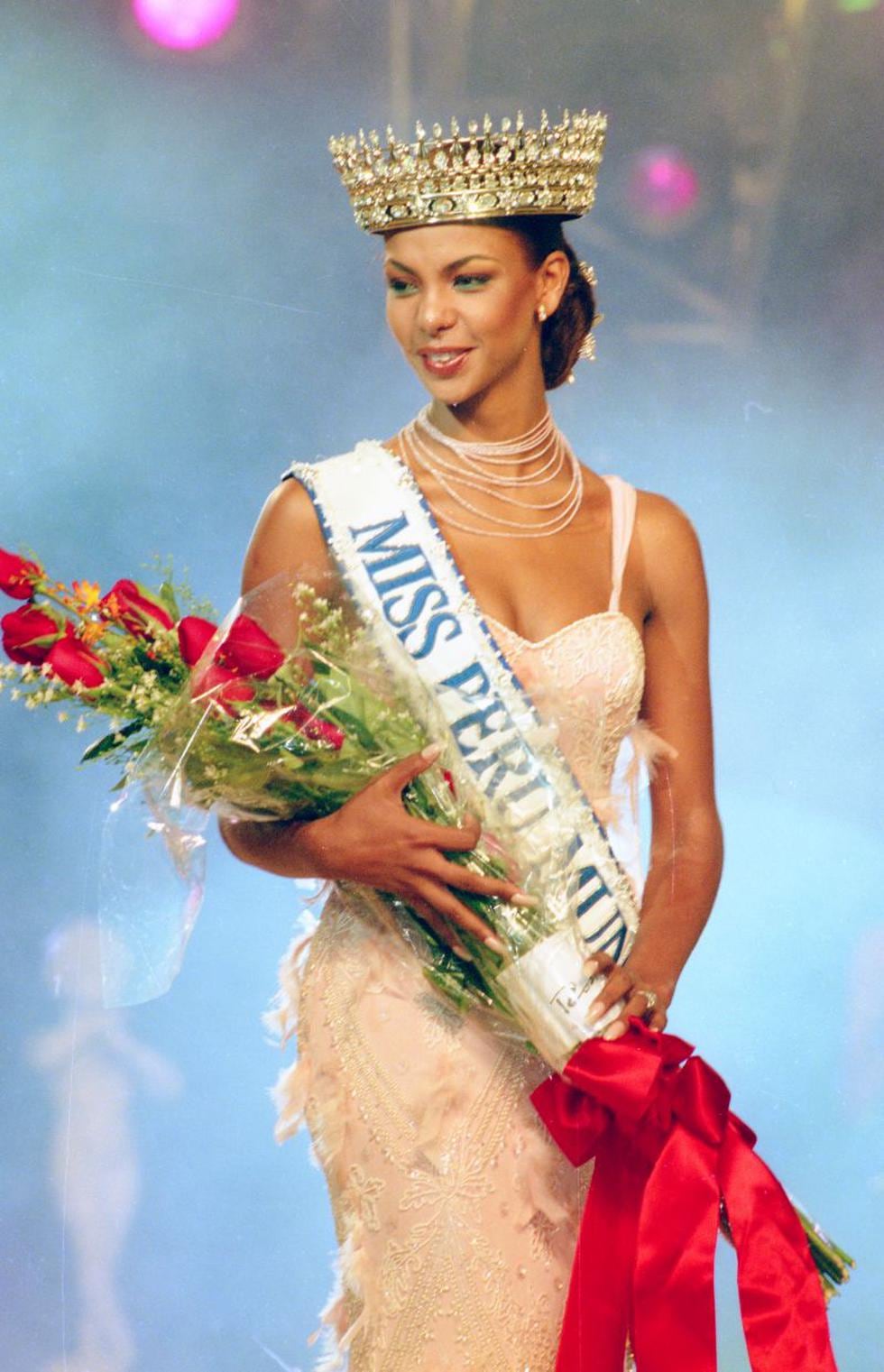 Rosa Elvira Cartagena, Miss Perú 1999, fue destronada por mentir sobre la corona (Foto: Archivo GEC)