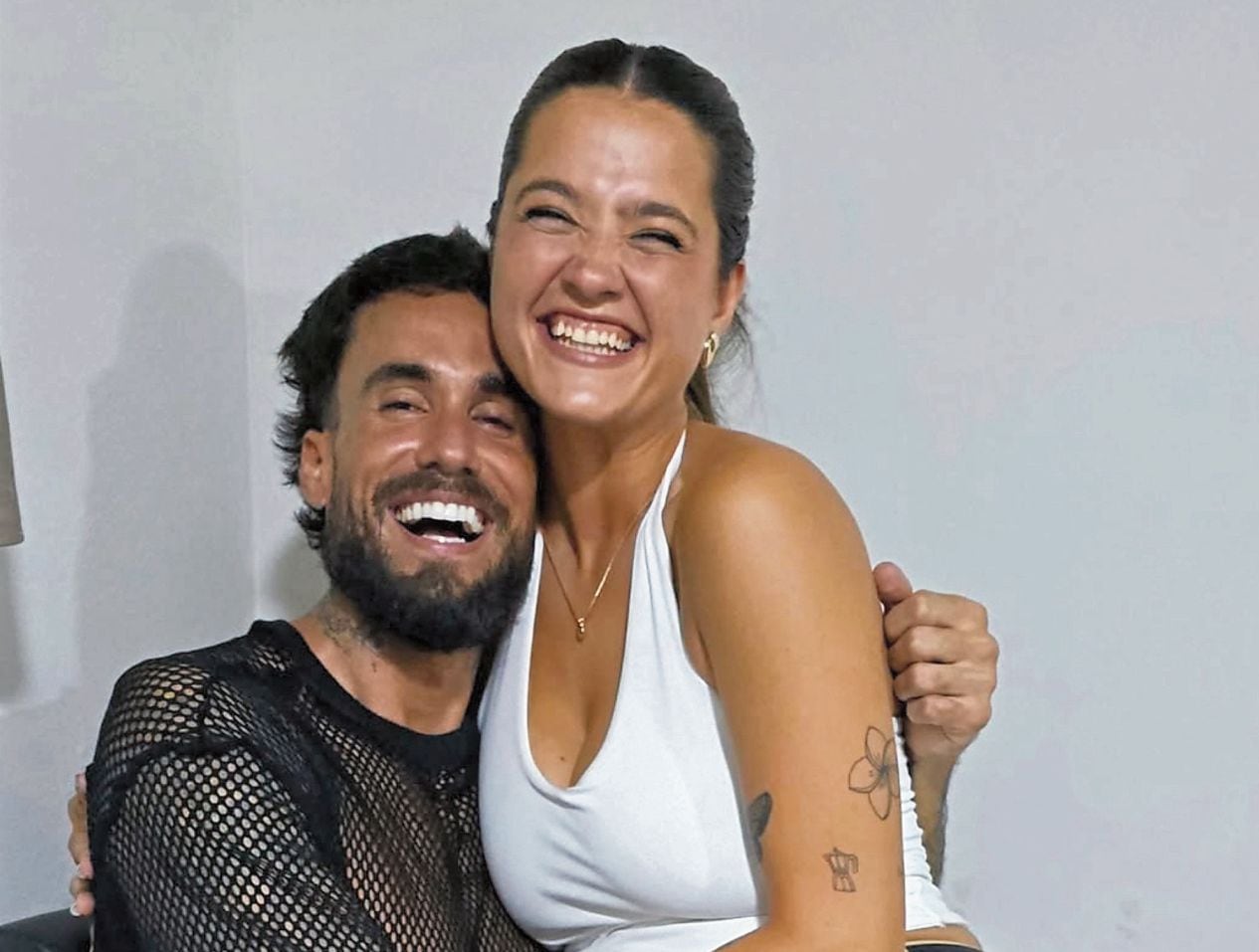 Gino Assereto y Majo con Sabor