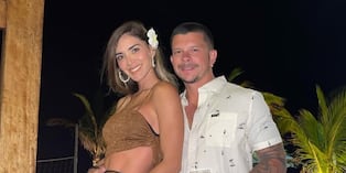Korina Rivadeneira y Mario Hart