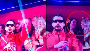 ¡Bronca en La Casita! Captan pelea entre invitadas durante concierto de Bad Bunny