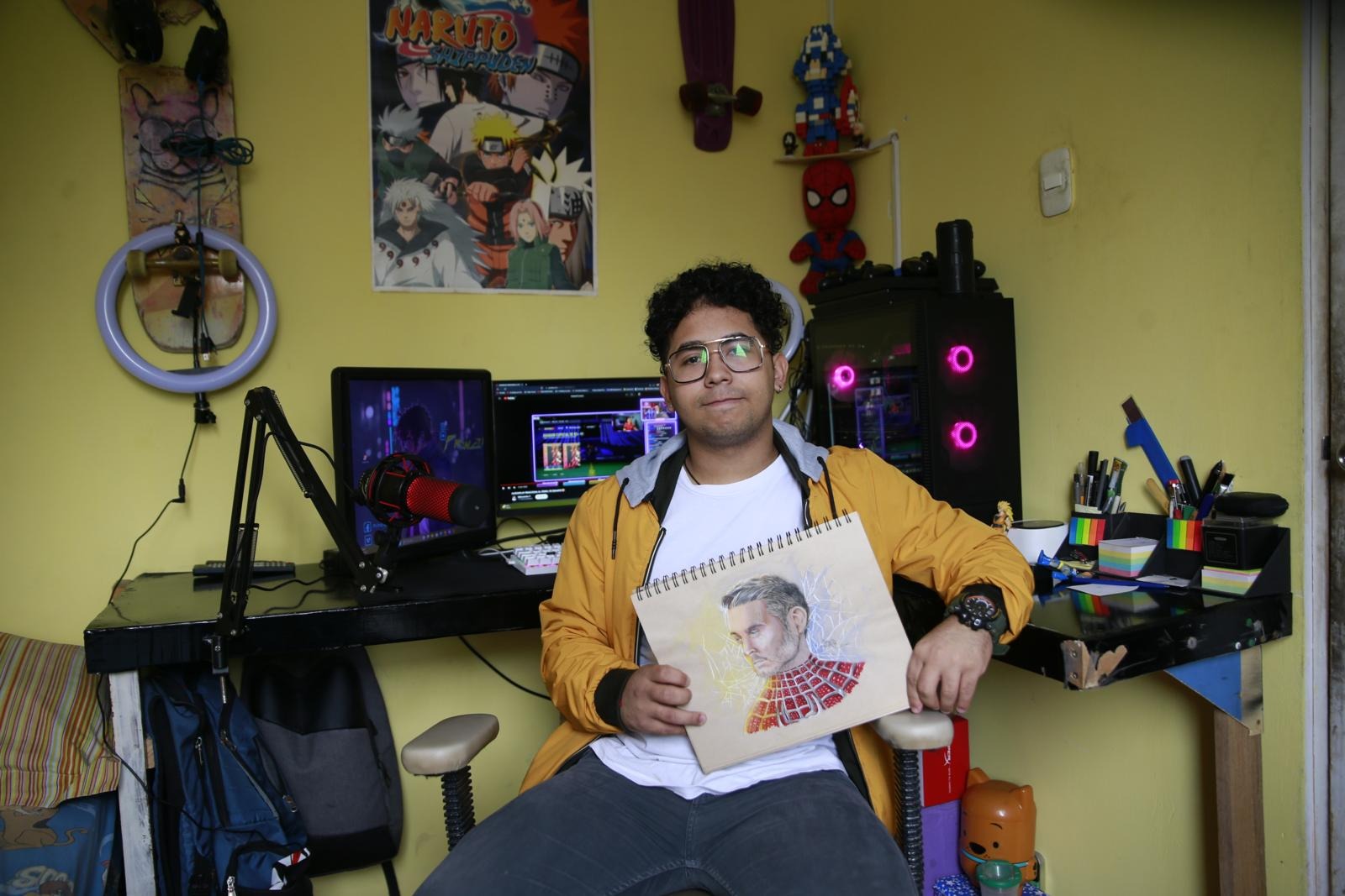 Comenta que trabajó vendiendo cigarrillos en Migraciones (Foto: Allengino Quintana)