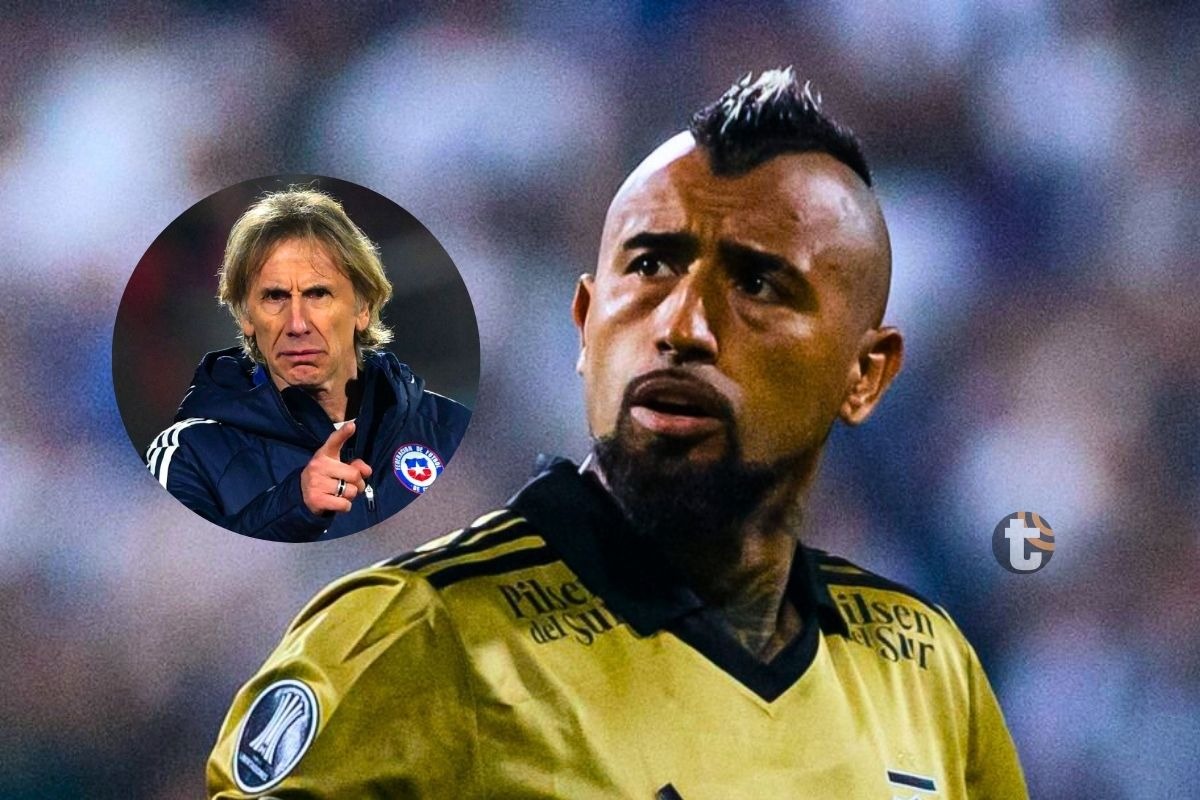 Arturo Vidal no quedó indifenrente tras verse uera de la Copa América (Foto: AFP)