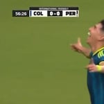 Samuel Velásquez marca un GOLAZO para Colombia en el duelo ante Perú en Miami | VIDEO