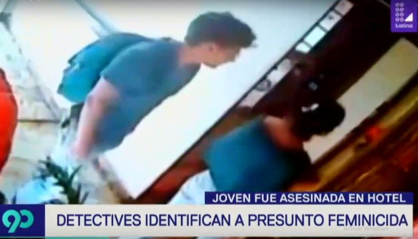 Cámaras registraron que ambas personas ingresaron a las 10:25 a.m. de aquel sábado al hotel Pueblo Libre. (Foto: Latina)