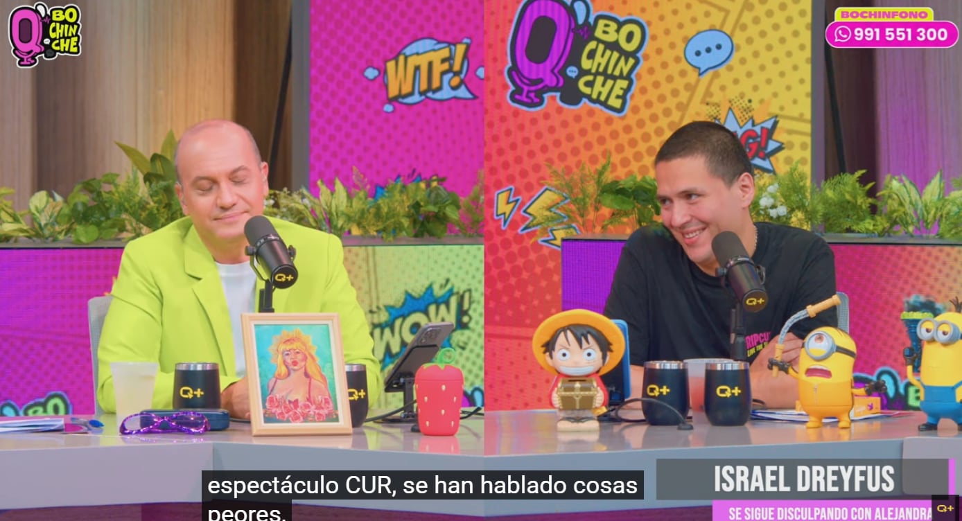 Samuel Suárez increpa a Alejandra Baigorria y le recuerda que hablan de ella porque su vida la ha hecho pública.