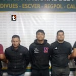 Capturan a tres presuntos integrantes de banda dedicada al robo de cisternas en el Callao