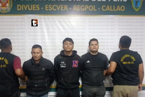 Capturan a tres presuntos integrantes de banda dedicada al robo de cisternas en el Callao