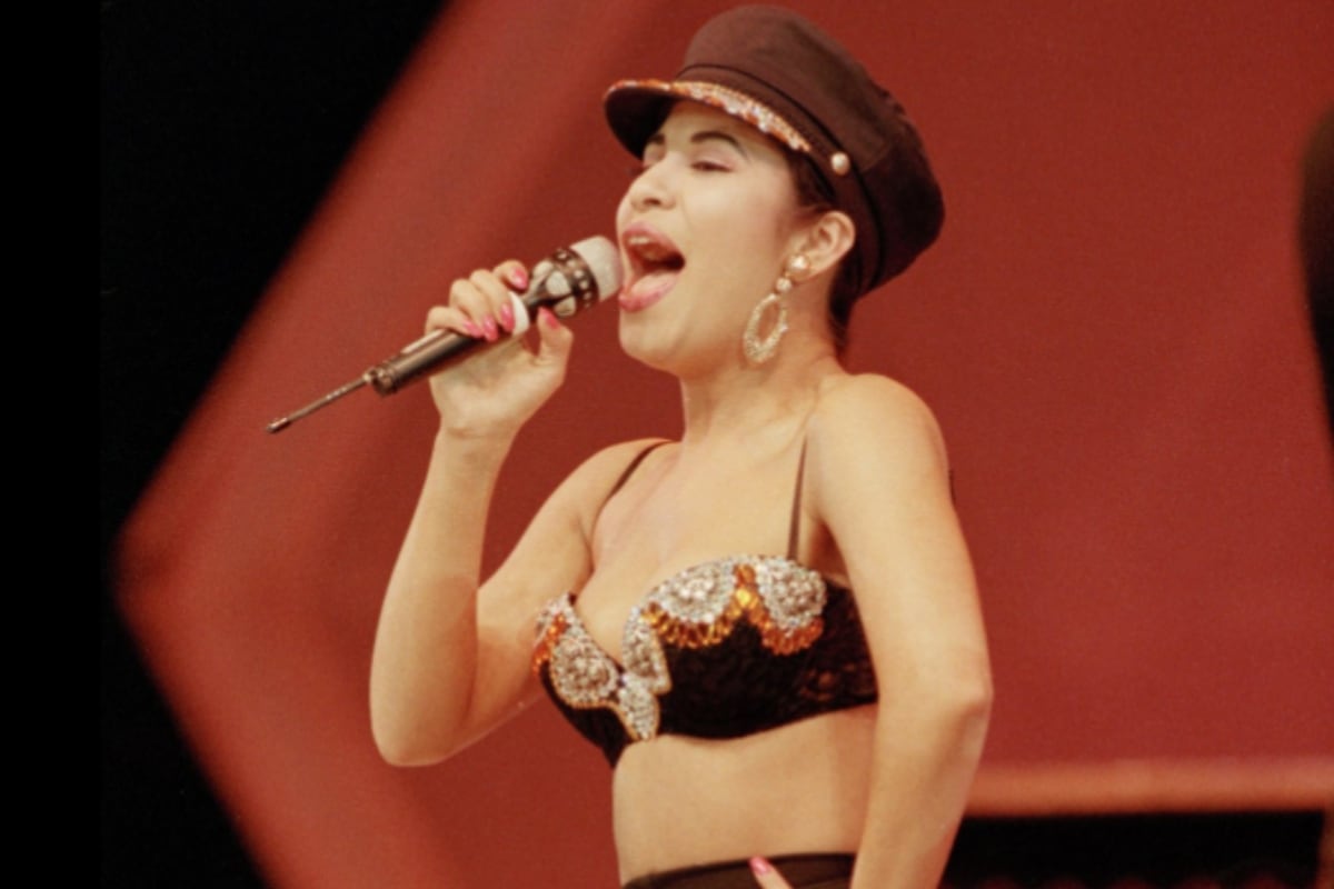 Selena Quintanilla en concierto (Foto: Selena Quintanilla/Instagram)