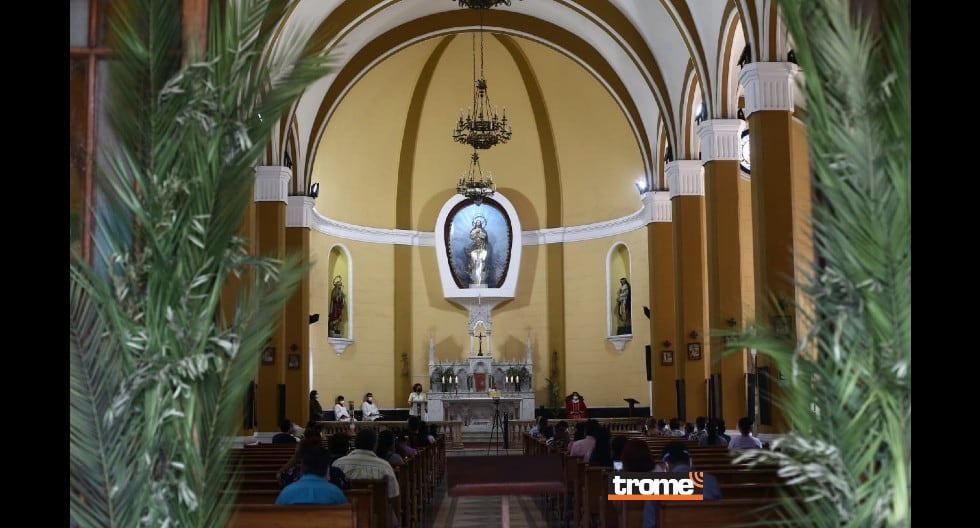 En templos y desde los hogares se celebró el Domingo de Ramos, que da inicio a la Semana Santa. (Trome / Jesús Saucedo)