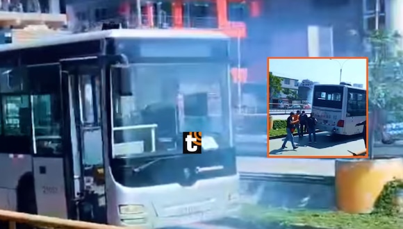 TROME - ¡Nuevo incidente! Bus del Metropolitano emite humo en ruta y genera alarma entre pasajeros en Independencia
