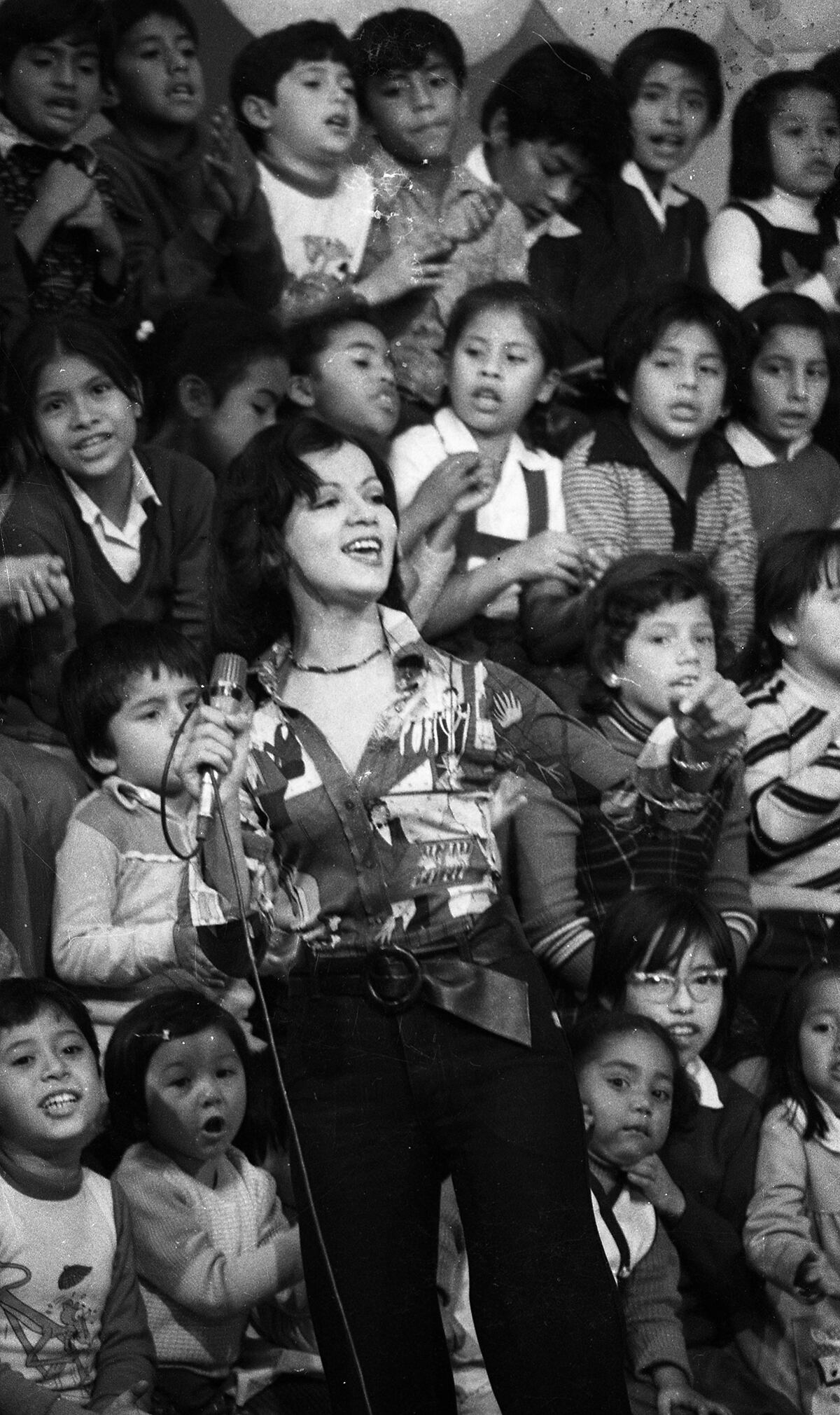 LIMA, 8 DE SETIEMBRE DE 1976
ANIMADORA INFANTIL YOLA POLASTRI
FOTO: EL COMERCIO