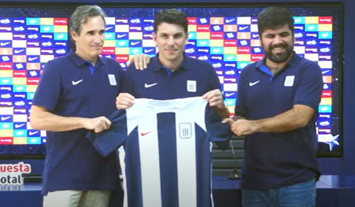 Mauricio Larriera, nuevo entrenador del club Alianza Lima | Foto: Club Alianza Lima / Facebook