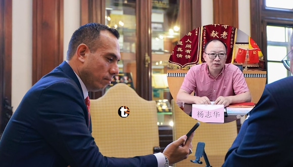 TROME | José Jerí se reunió con empresario chino en Palacio. Video: Panamericana