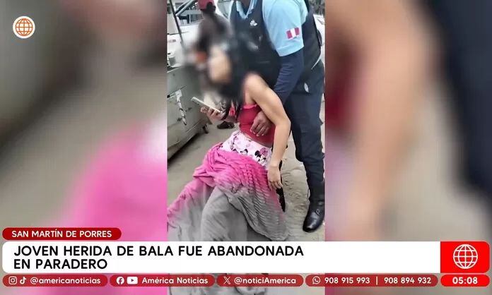 Policía investiga si se trata de un caso de trata de personas. Captura: América