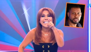 Magaly ‘destruye’ a Edson Dávila por negar a Gisela Valcárcel: “Mocoso, hay que agradecer a la gente”