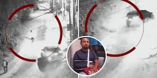 Chosica: jóvenes sobreviven de milagro a violento choque