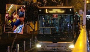 Delincuentes se enfrentan a balazos en la estación Parque del Trabajo del Metropolitano | VIDEO