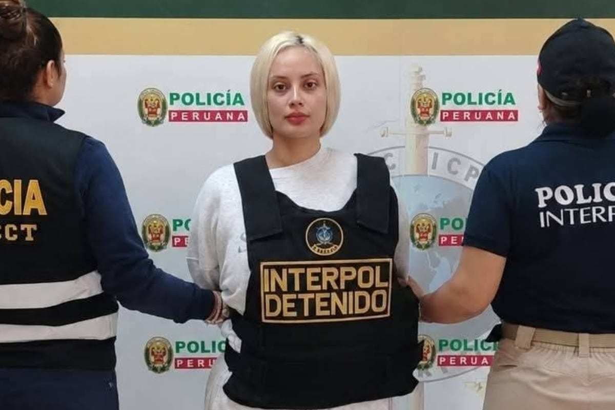 Interpol detiene a Nadeska Widausky en Jesús María tras detectar domicilio irregular. (Foto: PNP)
