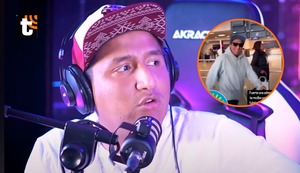 Mujer ‘parcha’ a Jorge Luna en aeropuerto tras polémica con sus fans: “Yo sí tengo tres segundos de mi tiempo”