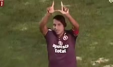 Alex Valera marca un GOLAZO y pone adelante a Universitario ante Cusco FC | VIDEO