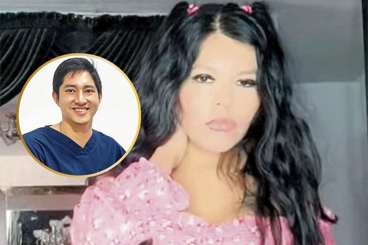 Briyit Palomino y el dr. Fong